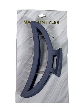 Madison Tyler Purple Hair Claw Clip Matte Womens Girls Hair Accessory